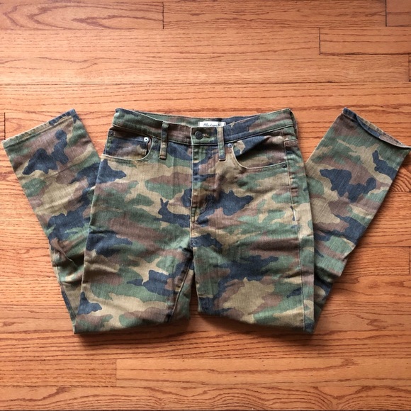 Madewell High-Rise Slim Boyjean Bunny Camo Jeans - Picture 2 of 5